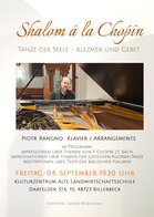 Shalom a la Chopin - Billerbeck Plakat