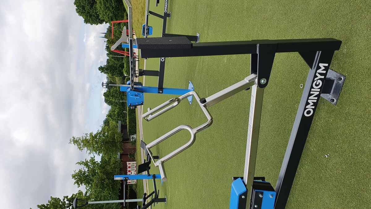 Outdoor-Fitnessgeräte am Helker Berg