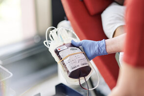 Blutspendetermin DRK Blutbeutel