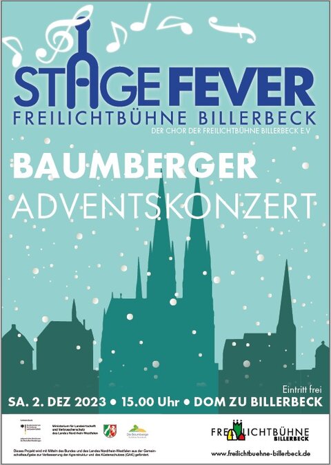 Plakat Baumberger Adventskonzert