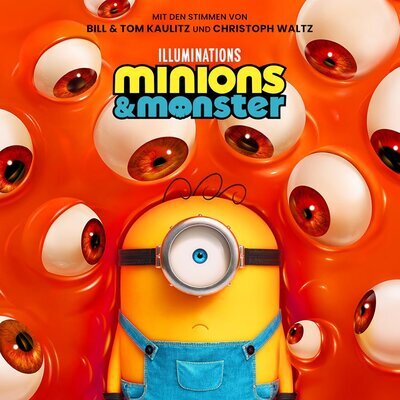 Plakat Minions und Monster