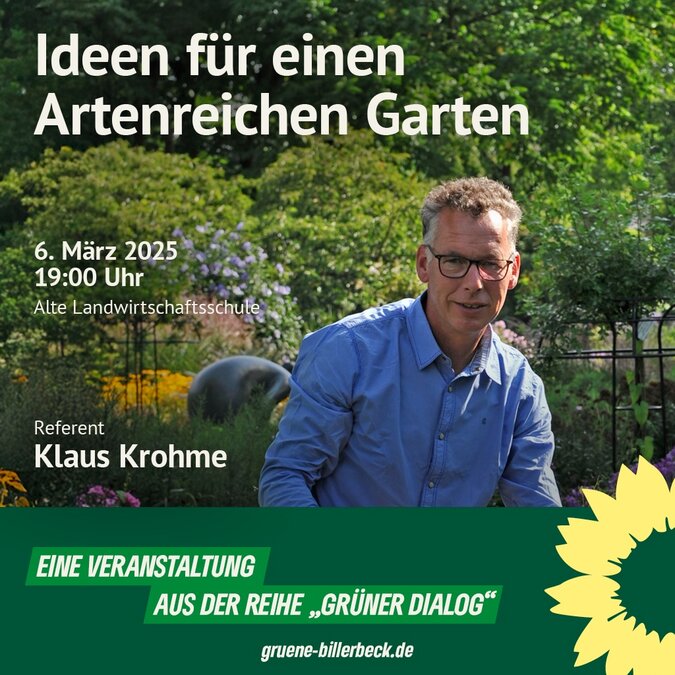 Grüner Dialog - Artenreicher Garten