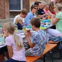 Kinder beim Bürgerbrunch im Sommer 2023