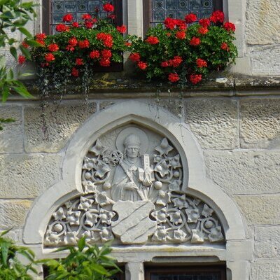 Ludgerusrelief am Rathaus