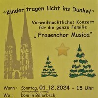 Plakat Kinder tragen Licht ins Dunkel