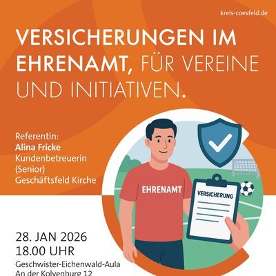 Versicherung im Ehrenamt 2026