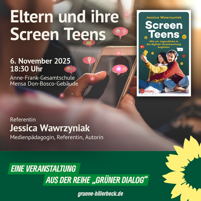 Grüner Dialog: Eltern und ihre Screen Teens Grüner Dialog: Eltern und ihre Screen Teens