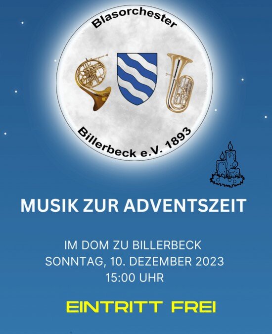 Blasorchester Billerbeck - Adventskonzert
