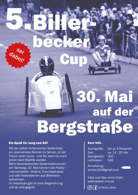 Flyer 5. Billerbecker Cup