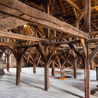 Der Dachboden der Kolvenburg aus dem 16. Jahrhundert