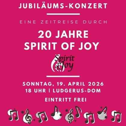 Spirit of Joy_Jubiläum 20 Jahre